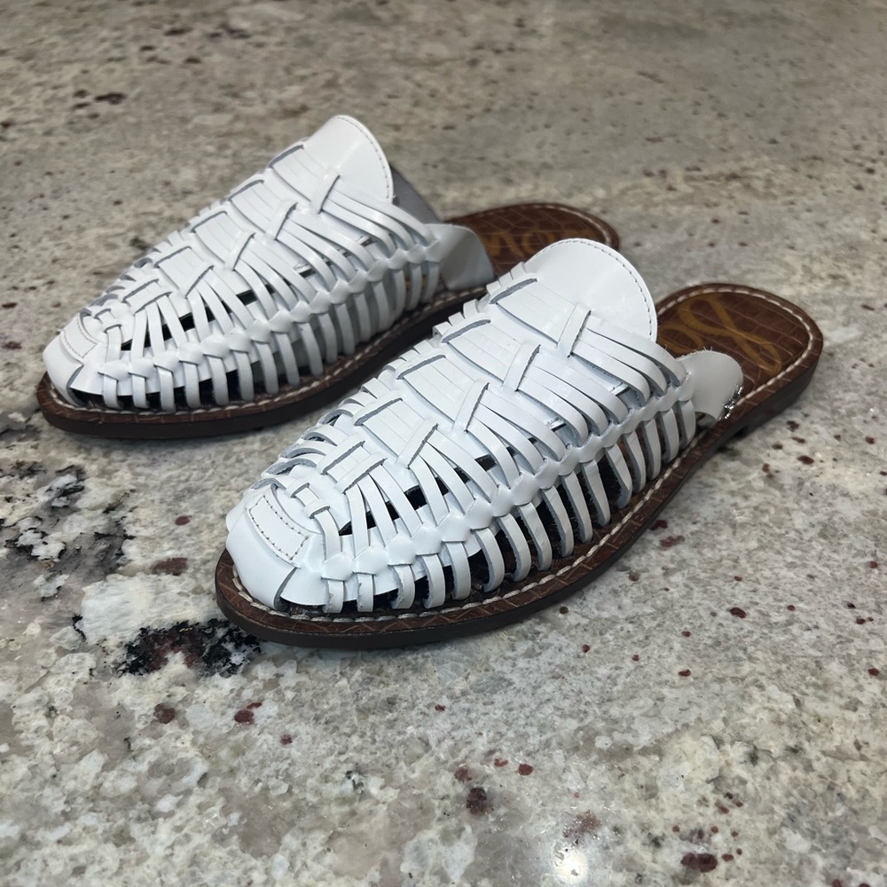 Sam Edelman Mule Slide - Size 6.5 - White - New Condition